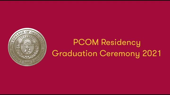 PCOM Residency Graduation Ceremony 2021 - DayDayNews