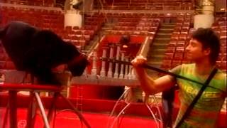 Сергей Лазарев в финале Цирка со звездами 2007 - Воздушная гимнастика и дрессура