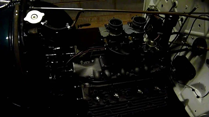 Eddie meyer equipped 21 stud flathead. First fire up.