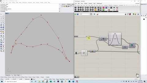 Grasshopper Tips: Editing the shape of a Control Point curve in GH