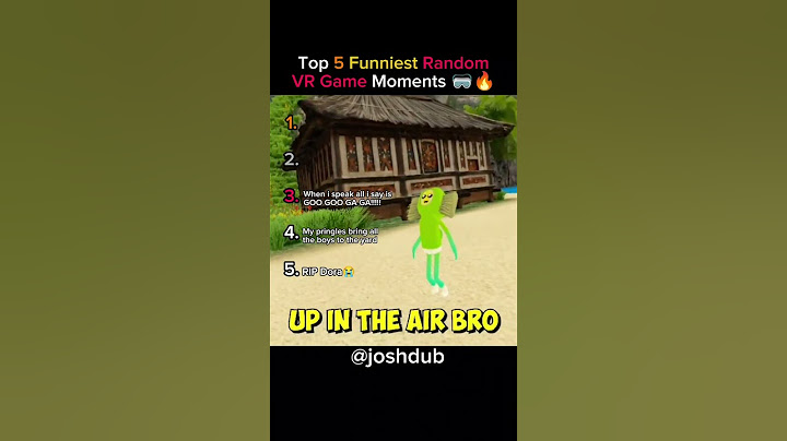 Top 5 Funniest Random VR Game Moments 🥽🔥 #funny #vr #shorts