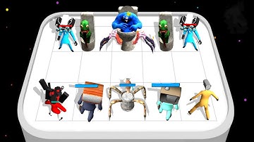 MERGE TOILET BATTLE MASTER VS MERGE SKIBIDI TOILET GAMEPLAY MAX LEVELS