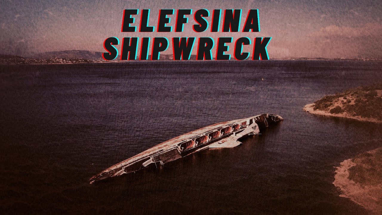 Elefsina Shipwreck Aerial | In Out Techs