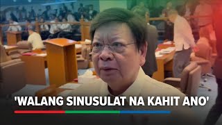 Marcoleta masama loob sa media: 'Lahat naman ng sinasabi ko 'di niyo pina-publish e' | ABS-CBN News