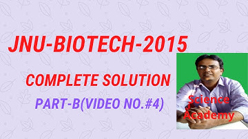 JNU-Biotech 2015: Complete Solution (Video No.#4)