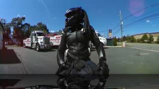 #predatorhelmet zx10r : Ride to Philly Bike fest  360fly VR these girls can ride!!!