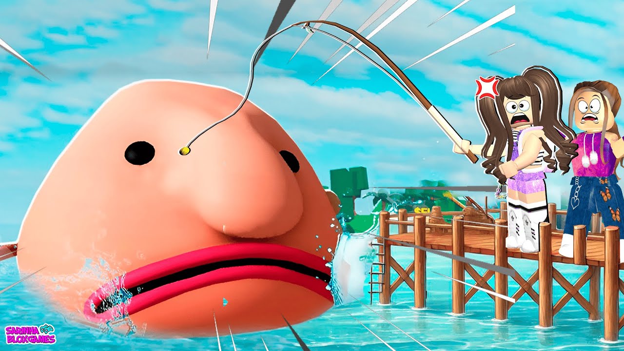 PESQUEI O PEIXE MAIS FEIO DO ROBLOX!! 🎣🐟