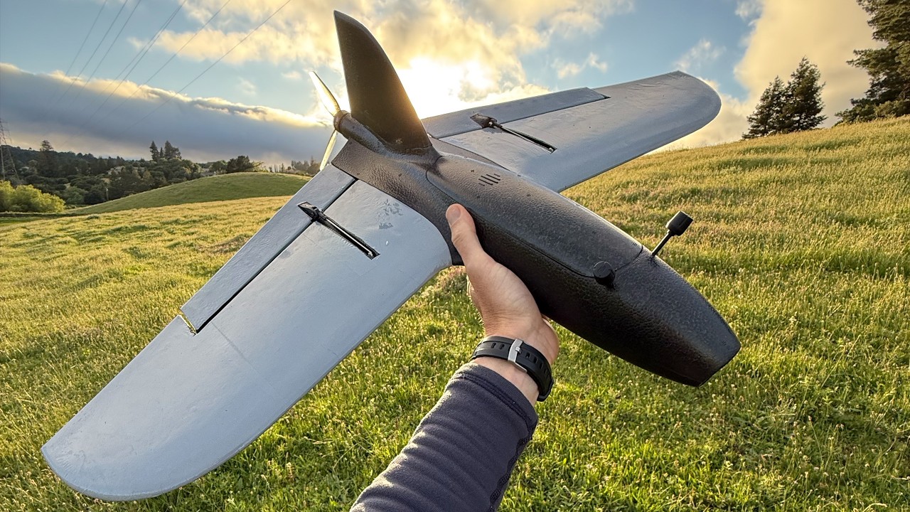 Crazy Fast FPV Wing - YouTube