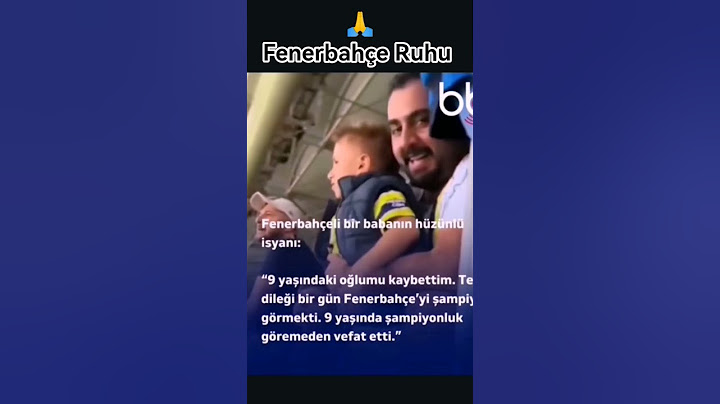 Tek isteği Fenerbahçeyi şampiyon görebilmekmiş. Başımız sağ olsun. #fenerbahçe #fenerbahce