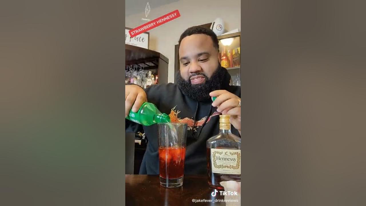 The Best Strawberry Hennessy Drink How to make the perfect party drink drinks recipe YouTube