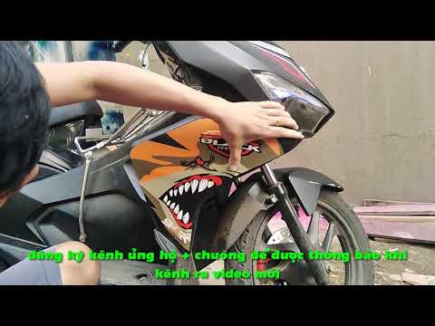 dán tem xe HONDA AIR BLADE 2018 - sticker HONDA AIR BLADE 2018 - tem xe cá mập - p.3
