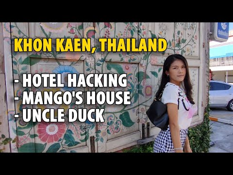 Hotel Hacking and Café Hopping in Khon Kaen, Thailand | Mango's House | Uncle Duck