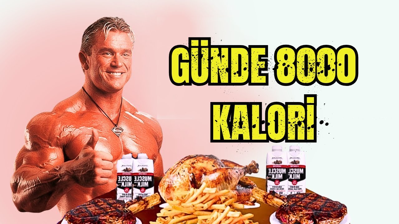 Lee Priest'in Kas Kazanmak İçin Kazandıran Diyeti