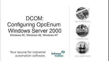 Configuring OpcEnum - Windows Server 2000