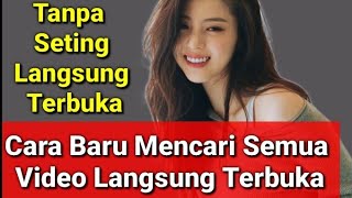 Cara Mudah Mencari Semua Video Langsung Terbuka