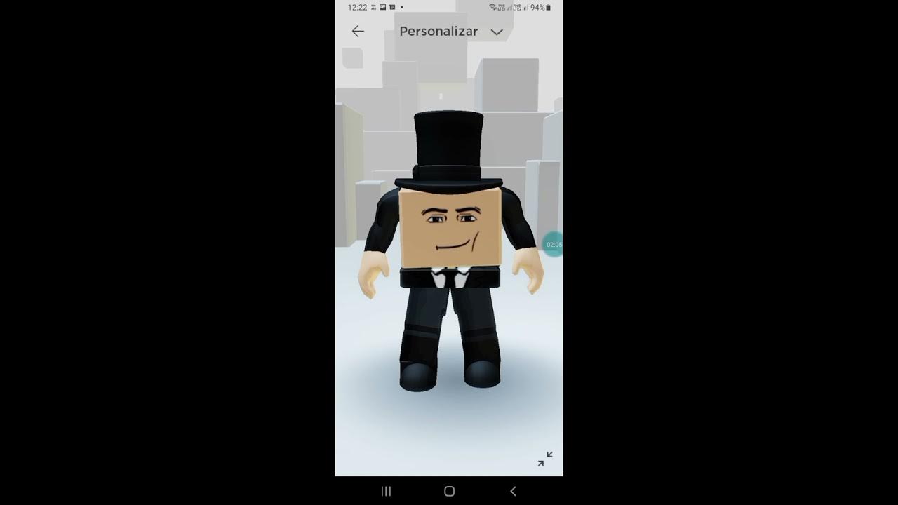 ROBLOX- fazendo a skin homem cara de homem (ficou linda) 