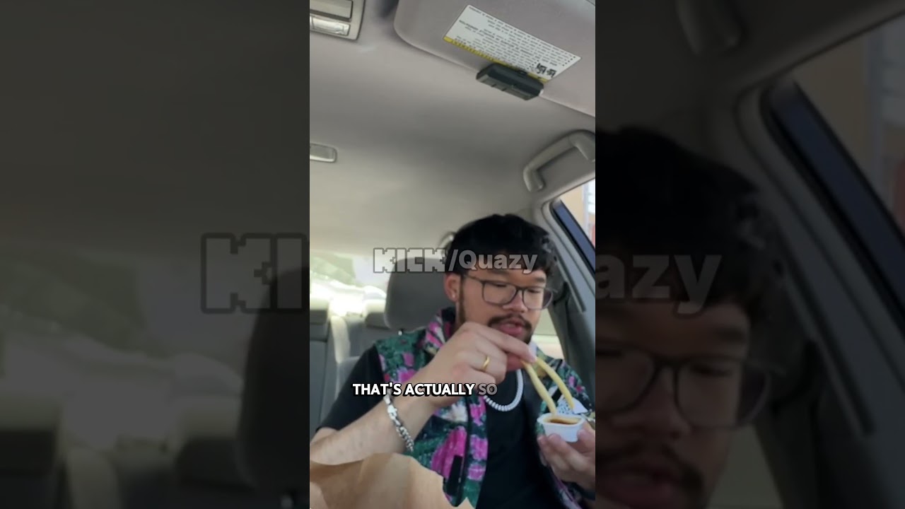 sad car story + the hottest mcdonald’s of my life #qua #quazy #quagang
