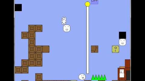 Cat Mario / Syobon Action 2 - Impossible - (Part 17)