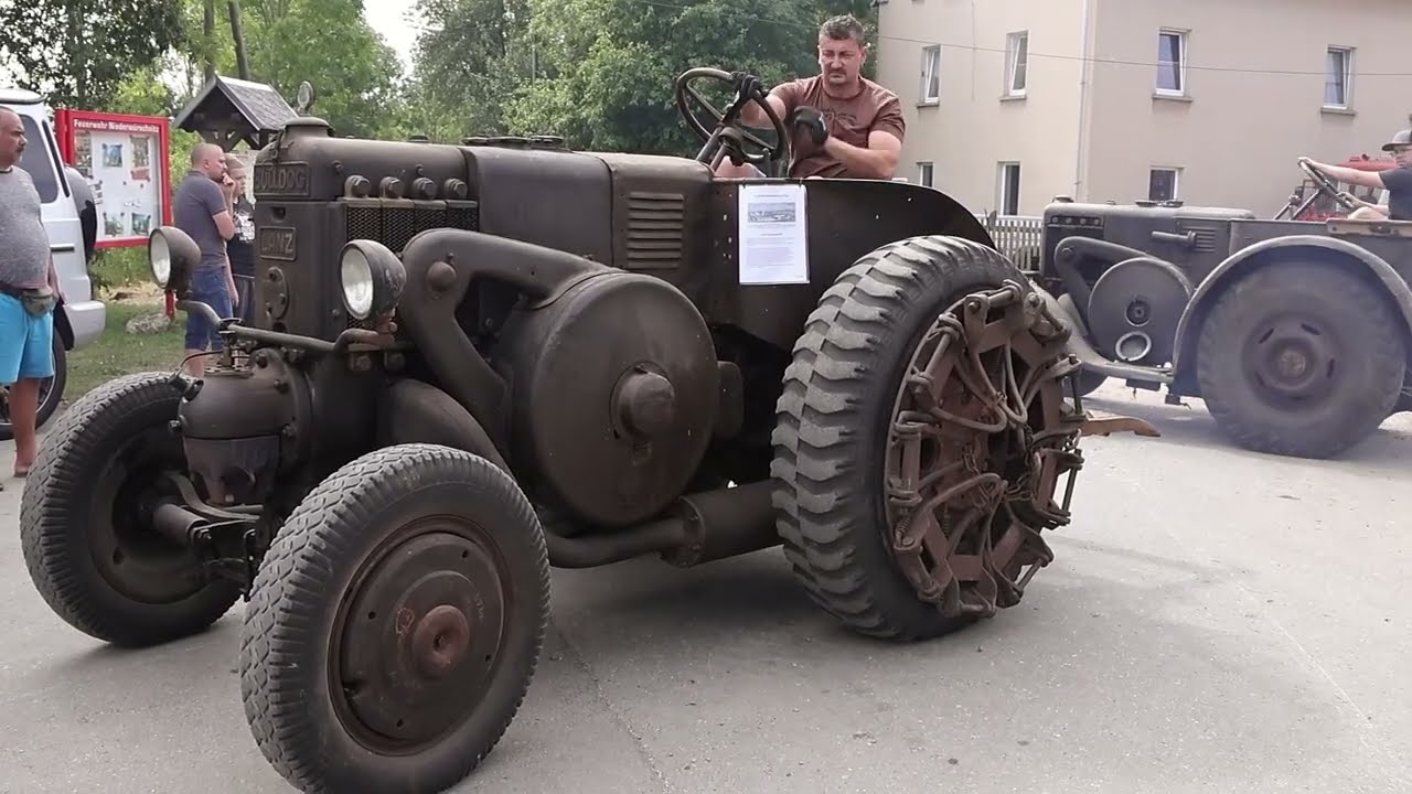 Bulldog-, Schlepper- und Nutzfahrzeugtreffen an der Alten Ziegelei Niederwürschnitz - Teil 2