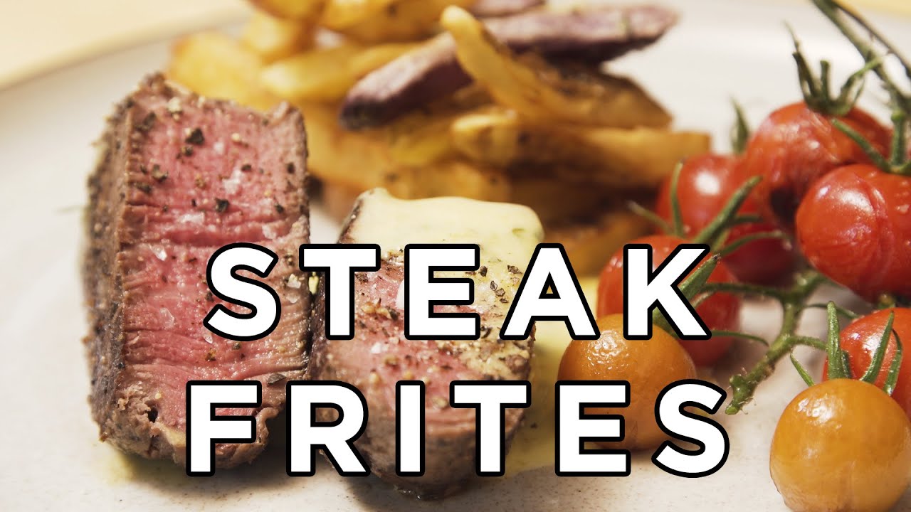 Steak Frites with Béarnaise Sauce ep.4 Frenchie Cuisine YouTube