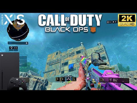 Black Ops 4 - Blackout Alcatraz Battle Royale Gameplay 2022 [XboxSeriesX] (no commentary)