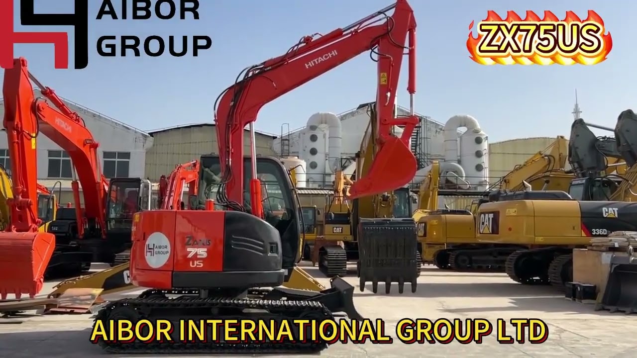 2024 HITACHI ZX75US For Sale - YouTube