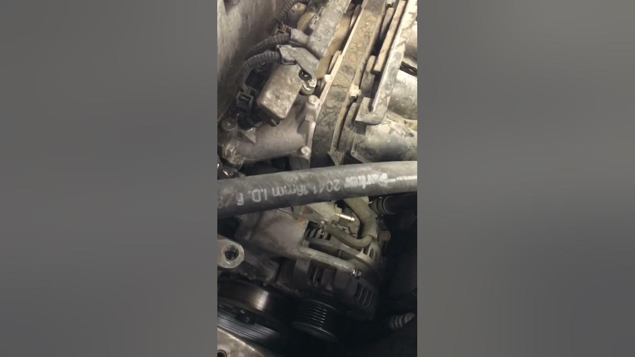 2012 Honda CR-V alternator replacement - YouTube