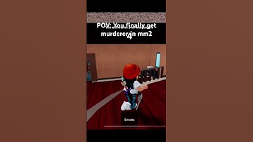 POV: You finally get murderer in mm2 #roblox #robloxshorts #robloxedit #edit #mm2