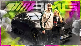 MEIN NEUER MERCEDES AMG GT63s!😍🔥MELINA & ICH HABEN UNSEREN AMG abgeholt🙏❤