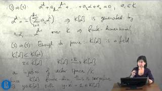 1.3 algebraic elements Algebraic extensions