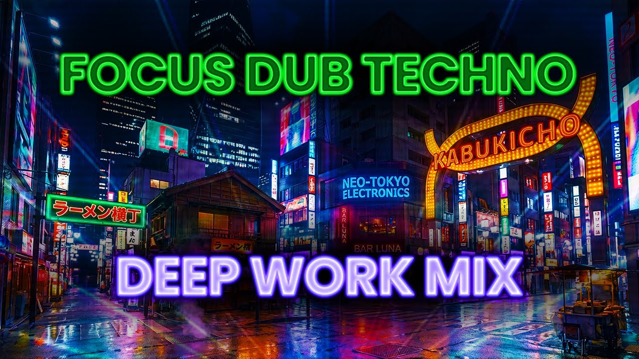 Focus Dub Techno — Deep Work Mix