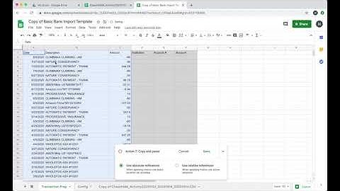 Using a Google Sheets macro to prep your bank transaction CSV for use with Tiller Money Labs