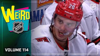 "The Lights Have Gone Out!" 💡 | Weird NHL Bloopers Vol. 114