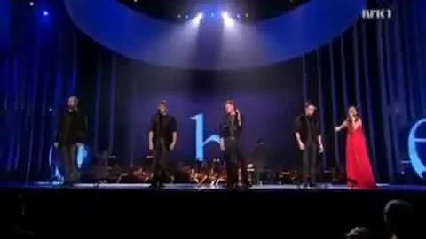 WESTLIFE - YOU RAISE ME UP - NOBEL PEACE PRIZE 2009 CONCERT  - 11/DIC/09