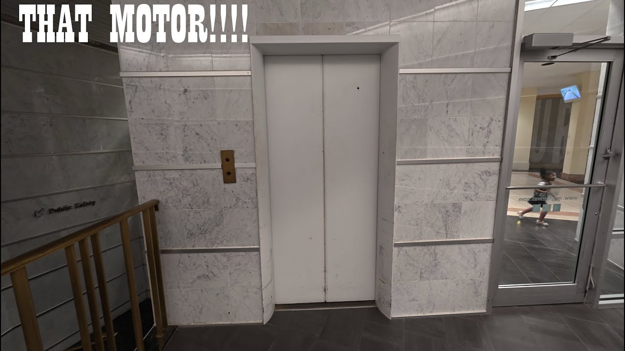 Wauwatosa, WI: TOTALLY EPIC 🛗  Motor on Rotary Hydraulic Elevator at Mayfair Mall