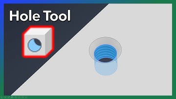 How to Use the Hole Tool in Autodesk Inventor | Beginner Tutorial