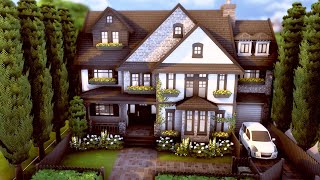 BIG FAMILY SUBURBAN // The Sims 4 Speed Build [No CC]