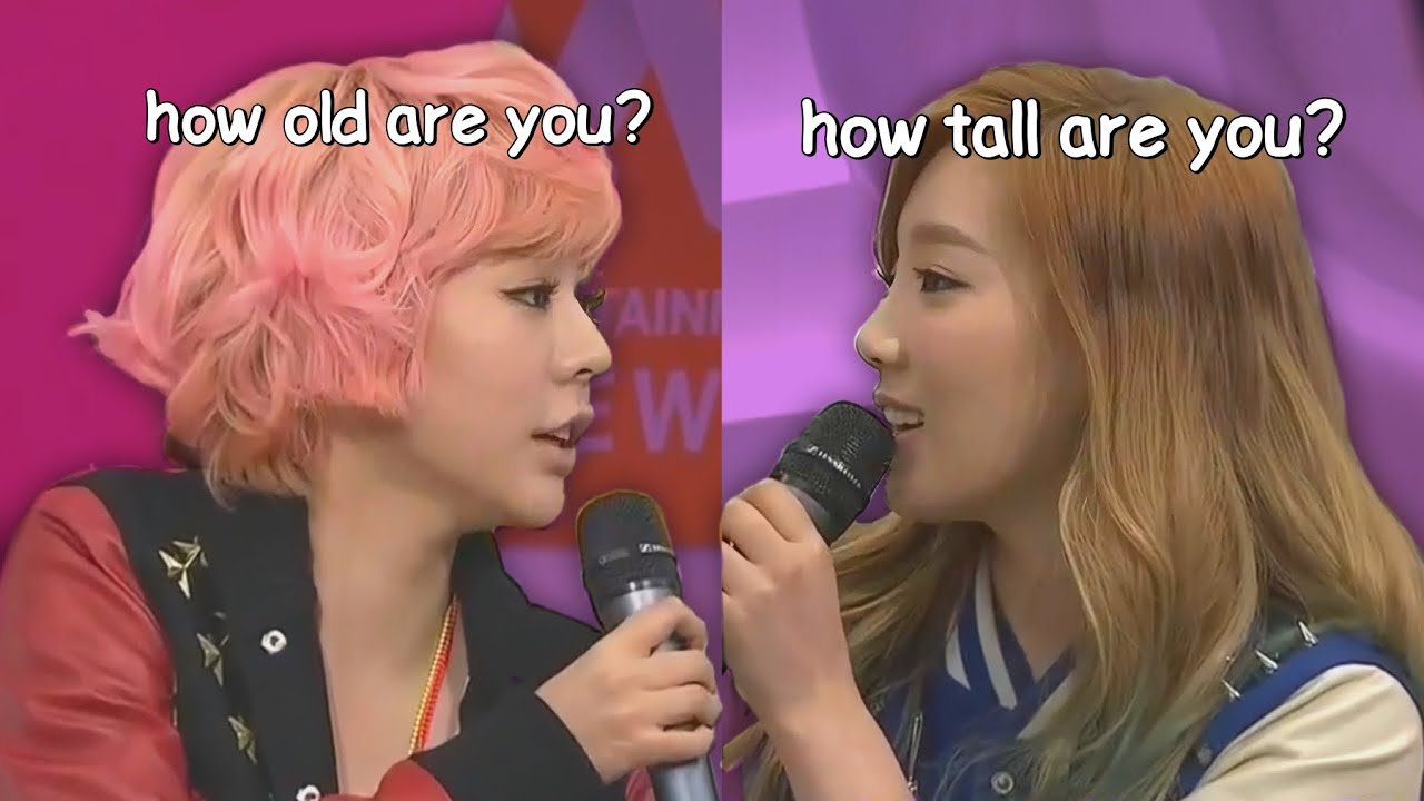 snsd's old variety shows are still the funniest