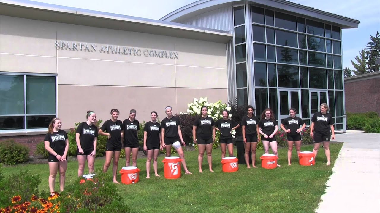 Castleton Volleyball Ice Bucket Challenge YouTube