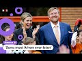 Koning en koningin vertellen wie het slechtst kan tegen verlies