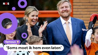 Koning en koningin vertellen wie het slechtst kan tegen verlies