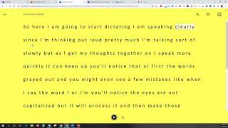 Office 365 Dictate / Immersive Reader Quick Intro