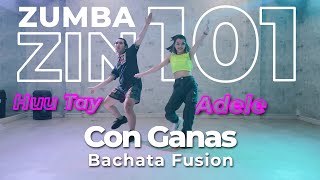 Con Ganas | ZIN Volume 101 | Bachata Fusion | 2bZ Crew Resimi