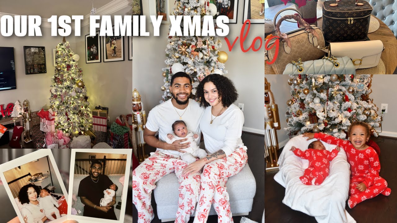 CHRISTMAS VLOG: OUR FIRST FAMILY XMAS || Jo Marie