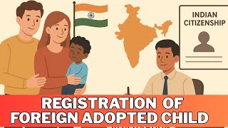 How to Register Foreign Adopted Child in India? Tips for NRIs! #nrilegalworld