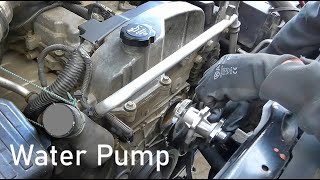 How to Change Water Pump in Hummer H3, Chevrolet Colorado and GMC Canyon 2006 Hummer H3 Replace Water Pump