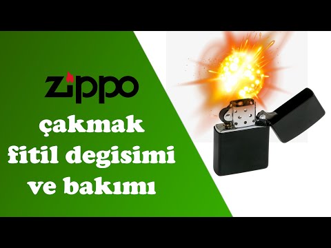 Video: Zippo-da fitili necə dəyişdirmək olar: tərəqqi, tövsiyələr
