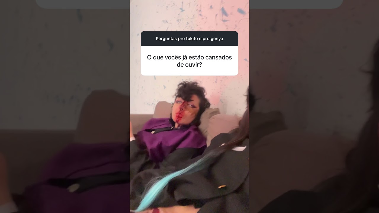 TOKITO E GENYA RESPONDEM!! #cosplay #kimetsunoyaiba @Nandalorenzine