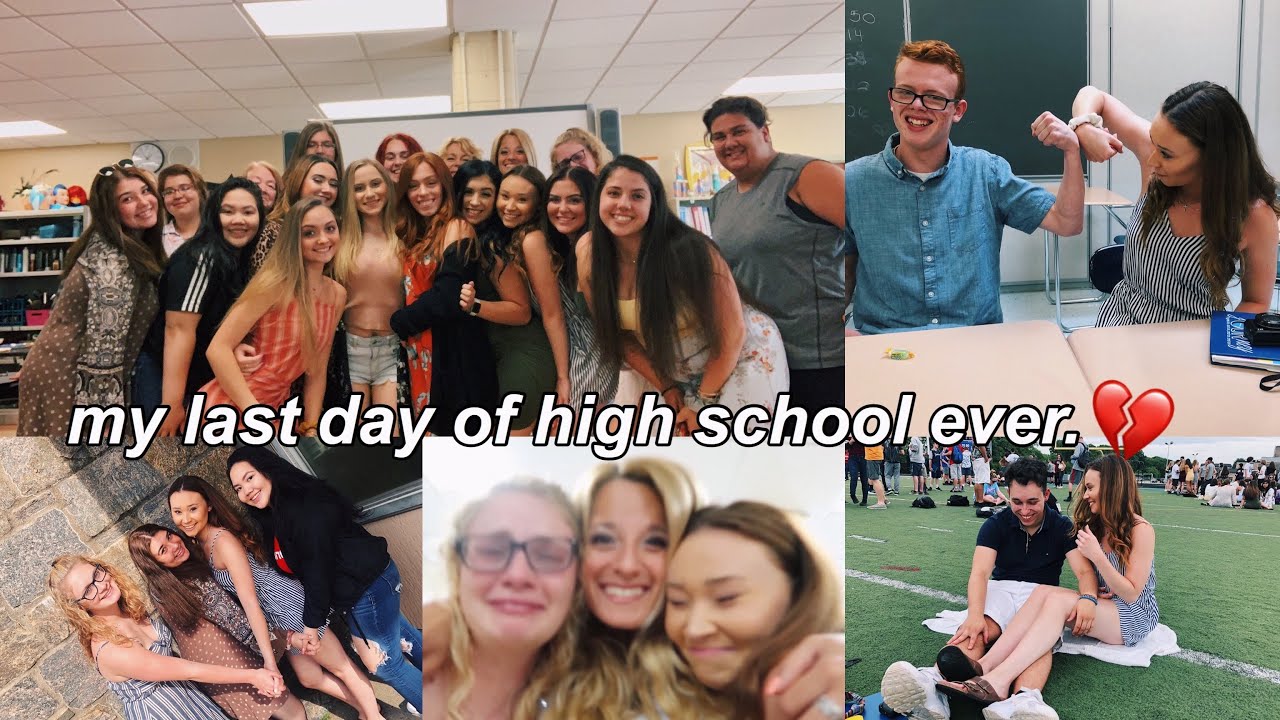 my last day of high school ever | last high school vlog - YouTube