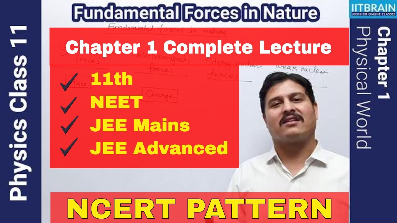 Physics Class 11 Chapter 1| Physical World | Fundamental Forces | Lalit ...